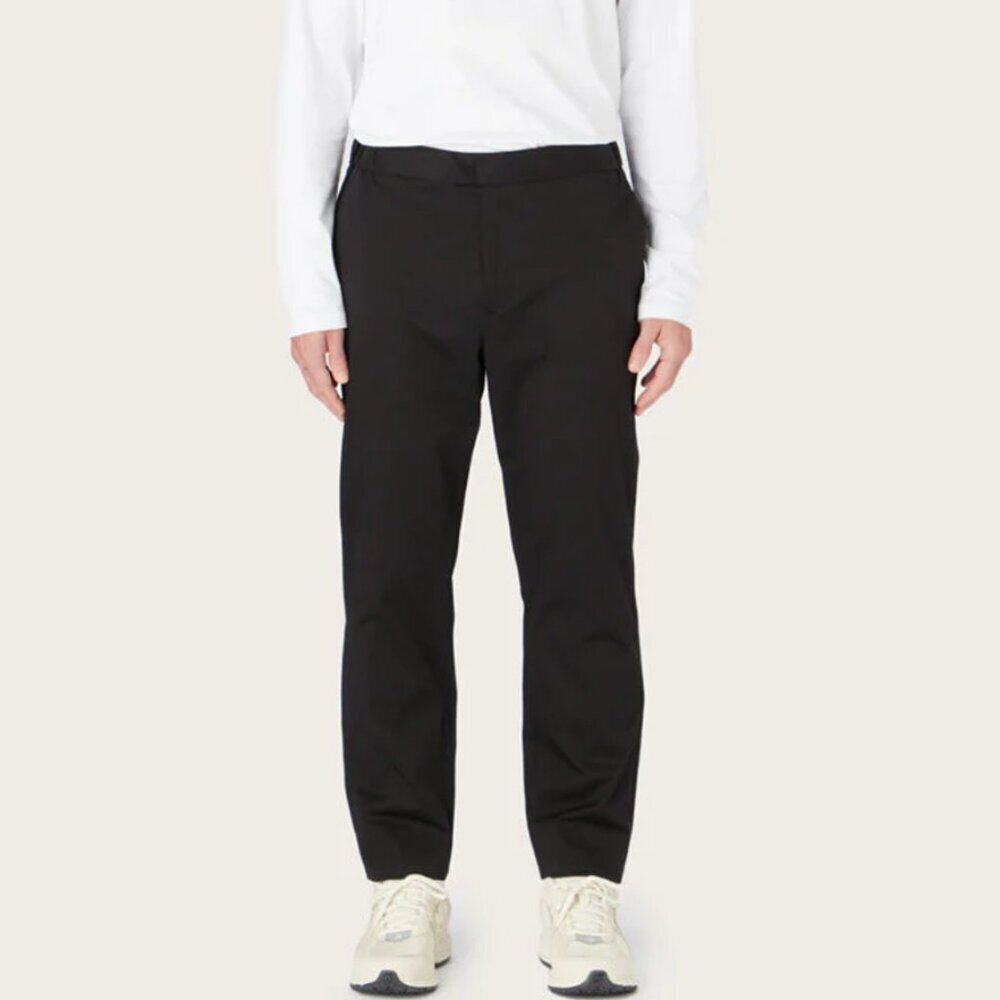 L'ESTRANGE Men's The 24 Trouser Navy Size Medium